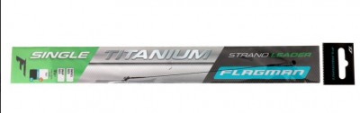 Поводок Flagman Titanium Mono 12 кг, 25 см, FTM-12-25