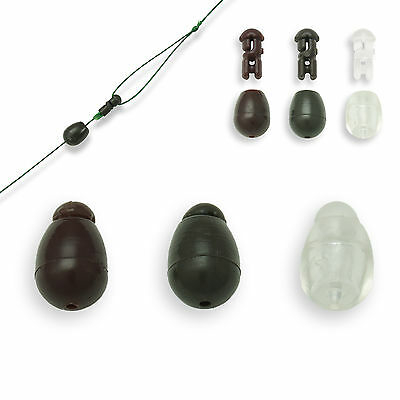 3023 Отбойник фидерный Carpking quick change beads SS прозрачный CK3023-SS