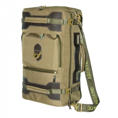 Сумка-рюкзак Aquatic С-27 с кожанными накладками