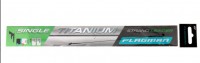Поводок Flagman Titanium Mono 12 кг, 25 см, FTM-12-25